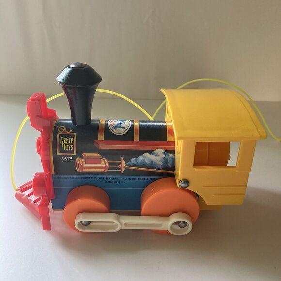 Vintage Fisher Price Toot Toot Train LE Pull Toy 1989 COA NEW OLD STOCK GIFT - Picture 13 of 16